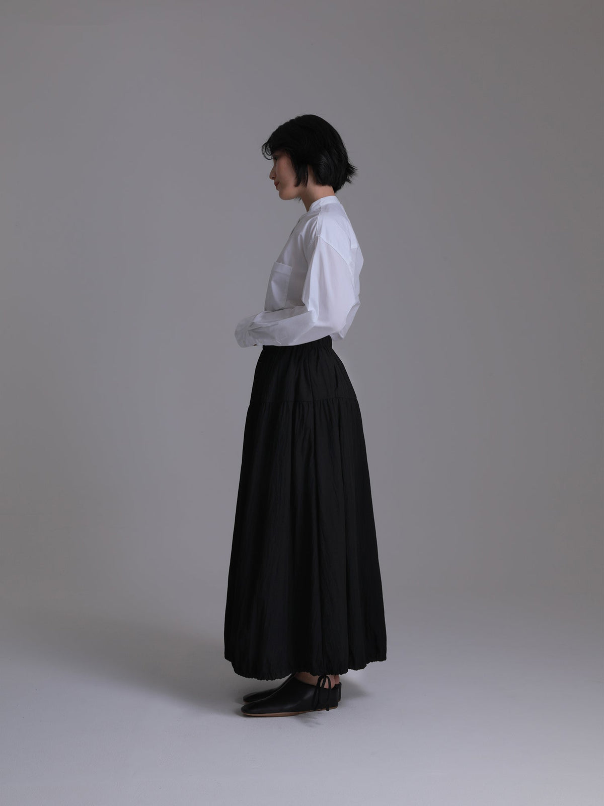 Emery Drawstring Hem Skirt