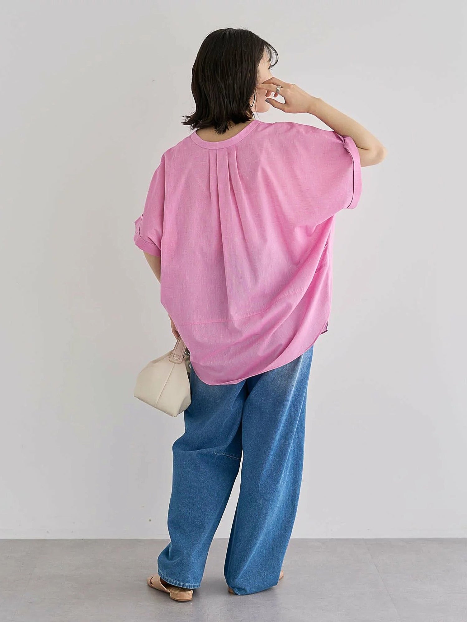 Emiko French Sleeve Skipper Shirt