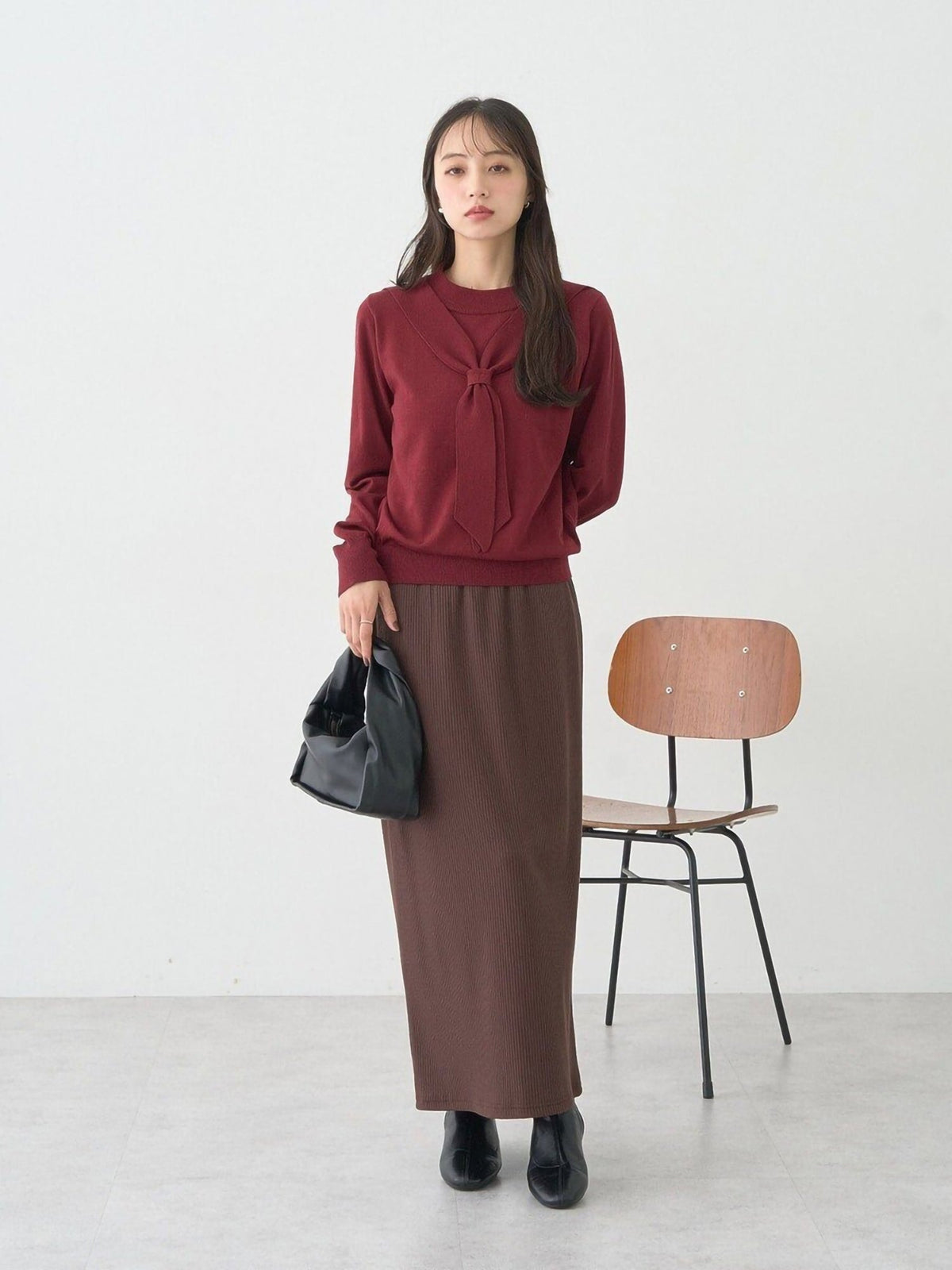 Emma Bowtie Knit Pullover