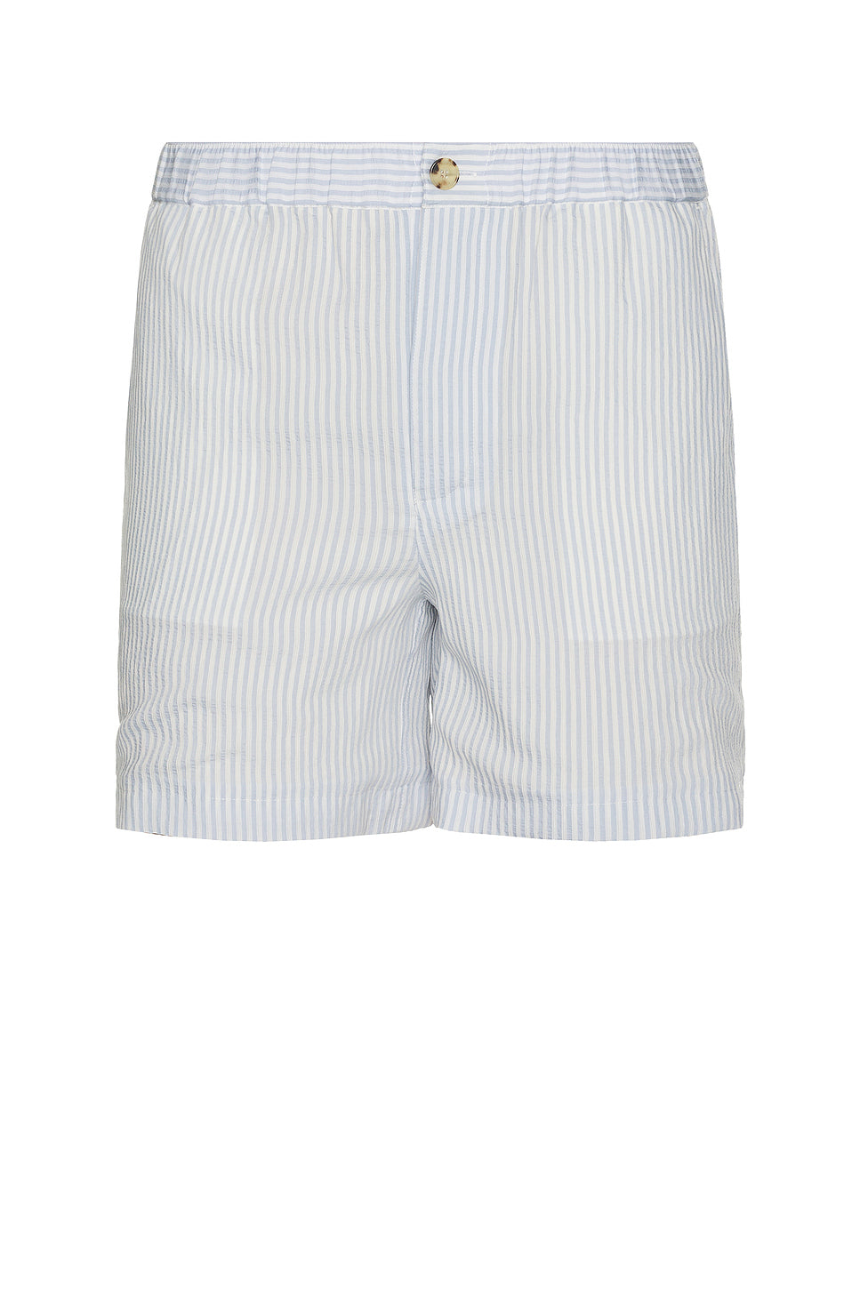 Blue Striped Shorts