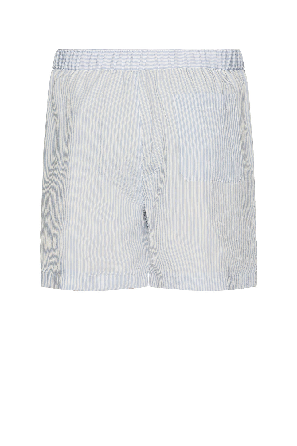Blue Striped Shorts