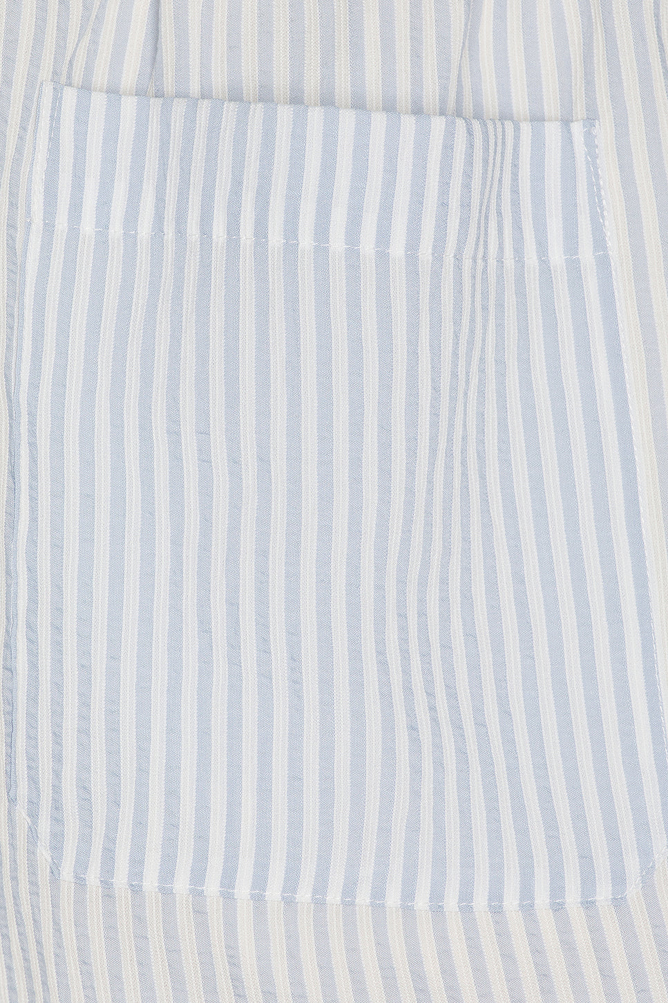 Blue Striped Shorts