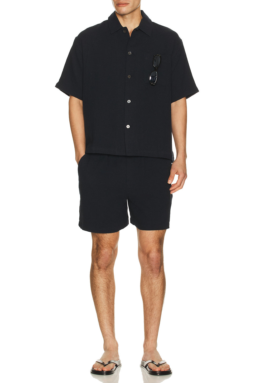 Open Weave Shorts