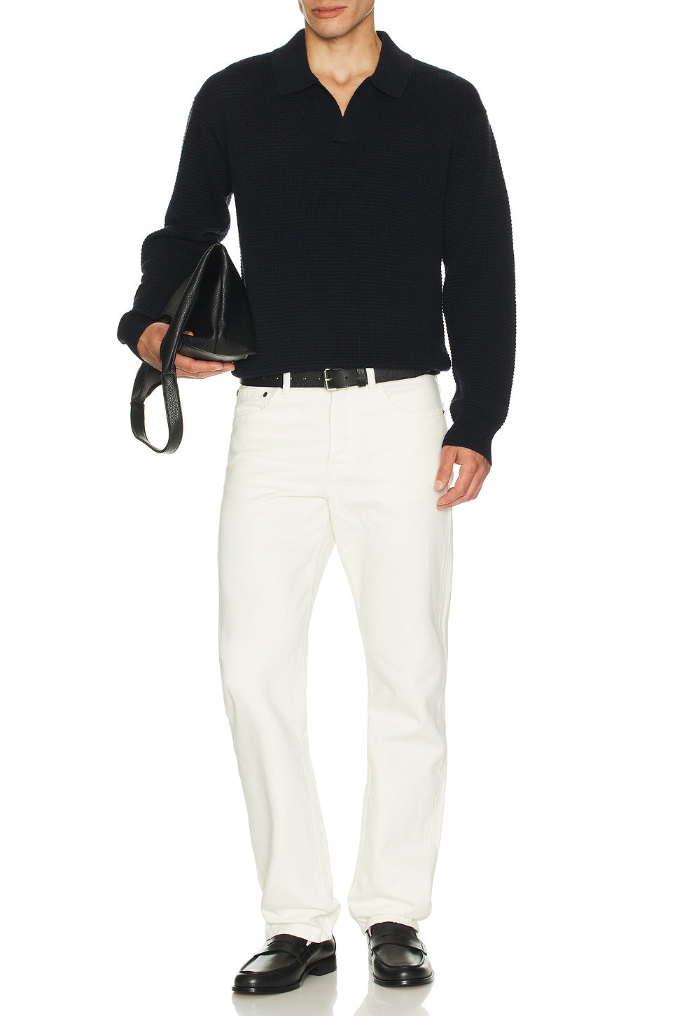 Textured Wool Cashmere Sweater