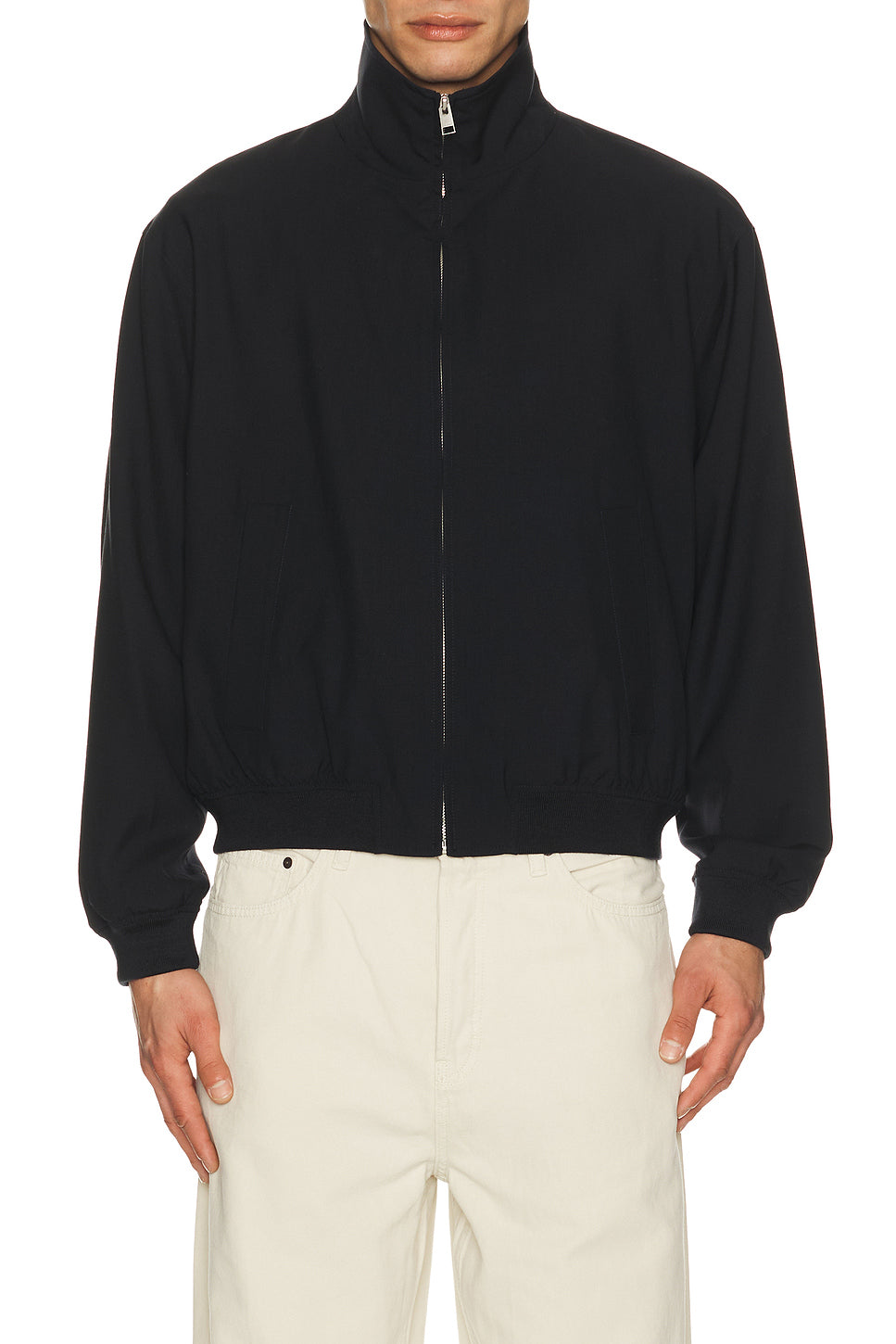 Wool Zip Blouson