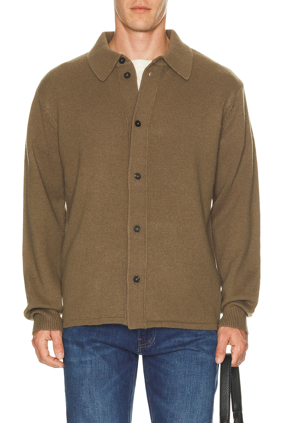 Boiled Wool Shirt Sweater