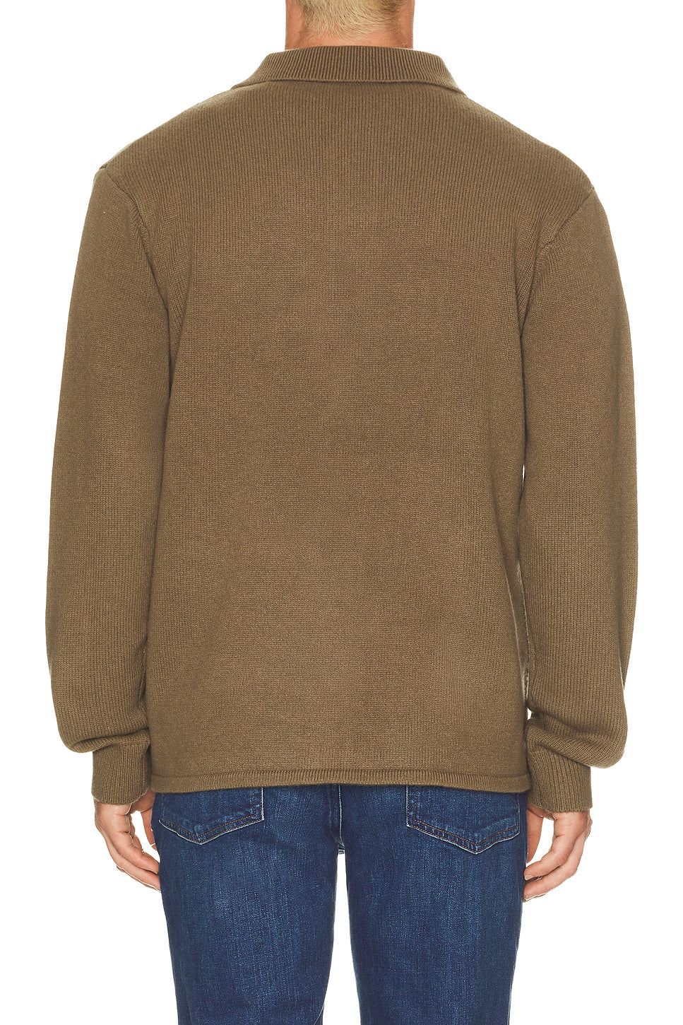 Boiled Wool Shirt Sweater