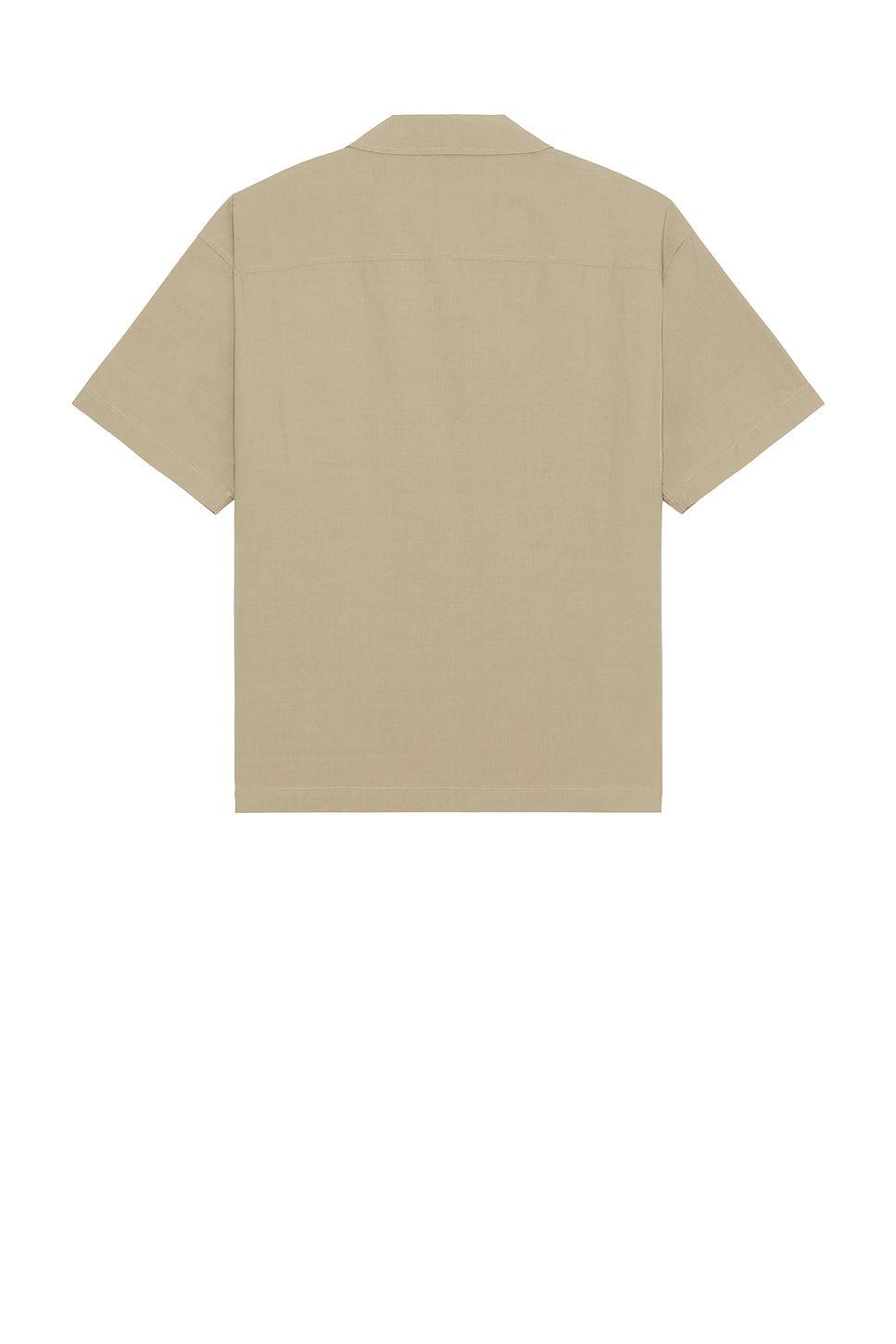 Light Poplin Zip Shirt