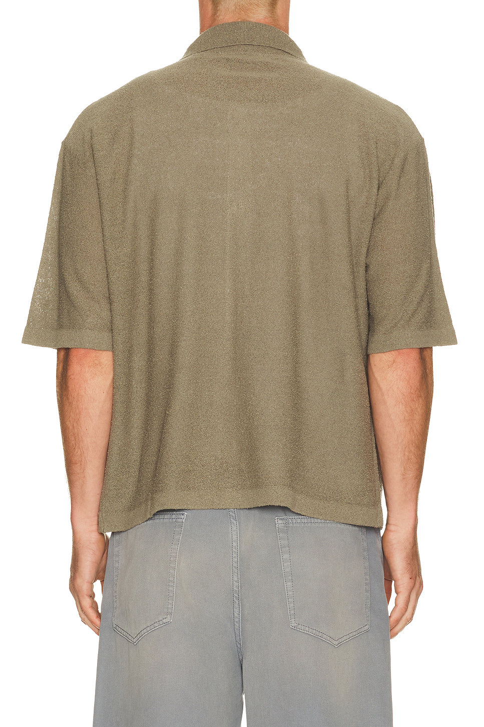 Light Cotton Silk Short Sleeve Cardigan