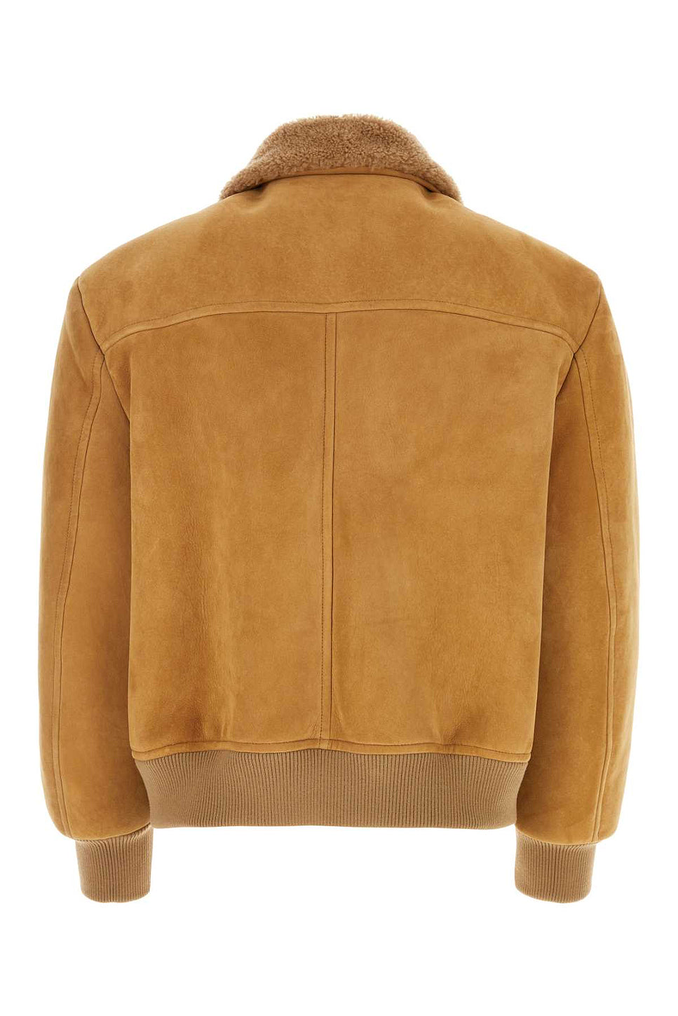 Prada Camel shearling jacket