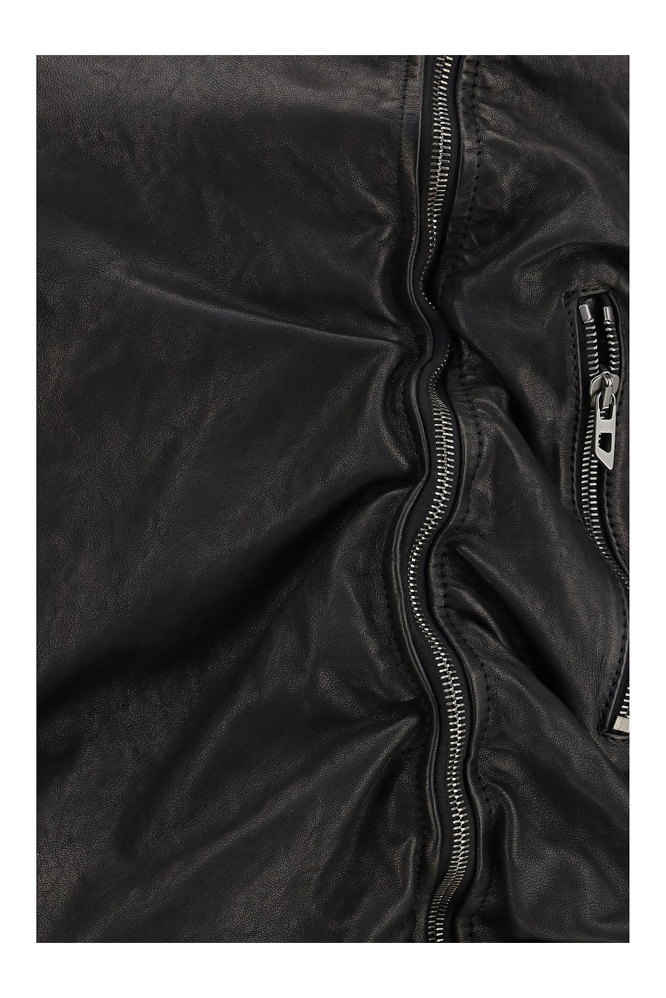 Diesel Cuir-bouilli belted Jacket