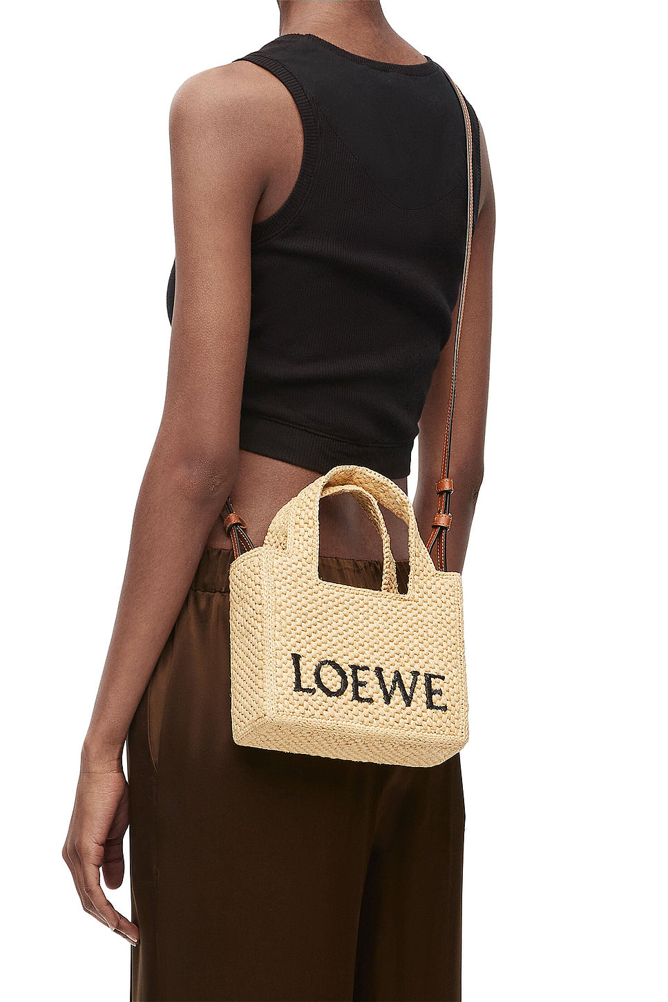Loewe Mini Font Tote Bag