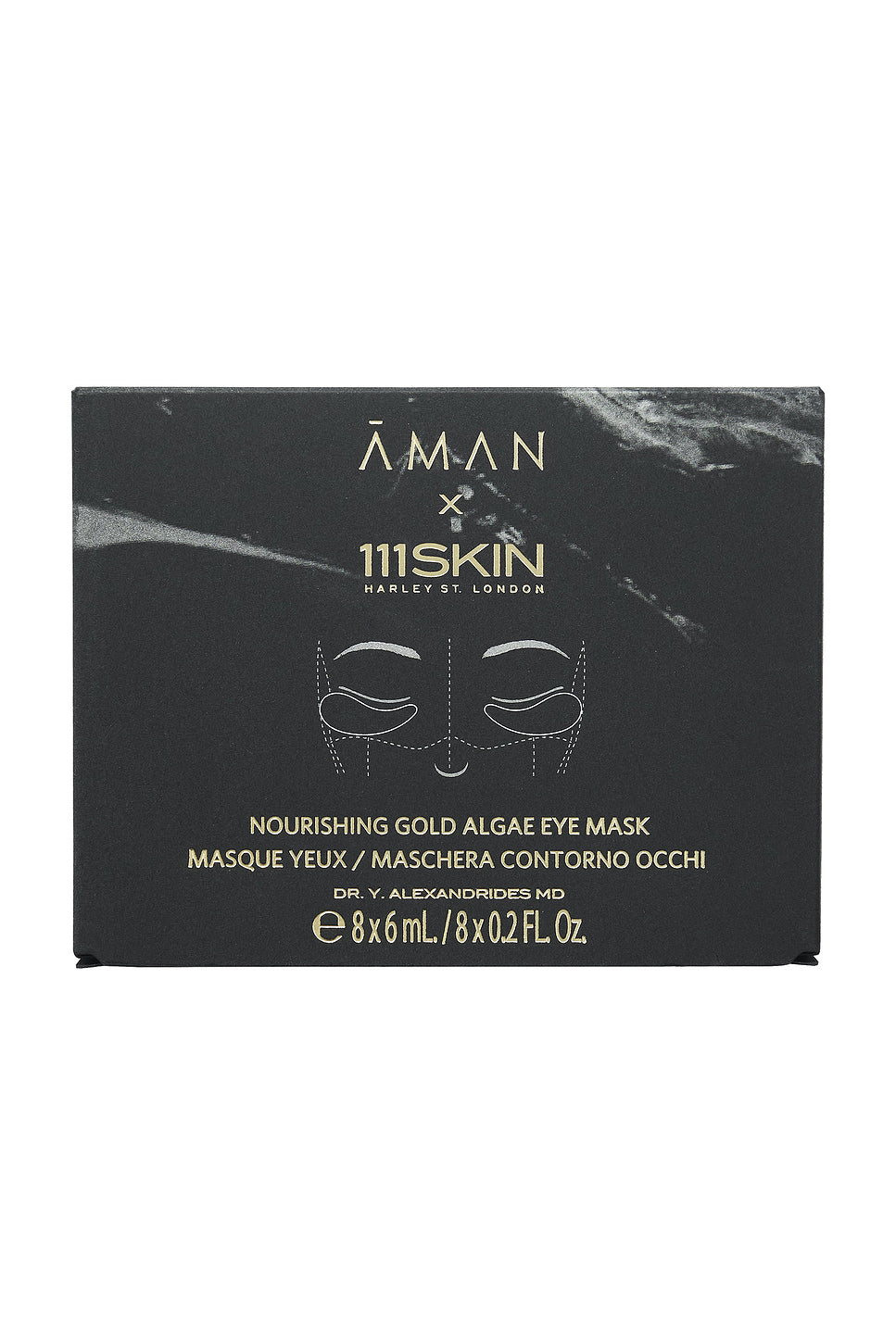 x 111SKIN Nourishing Gold Algae Eye Mask 8 Pack