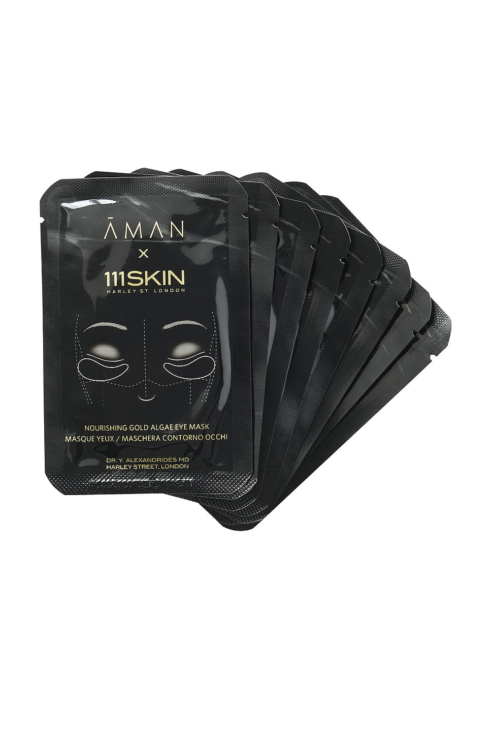 x 111SKIN Nourishing Gold Algae Eye Mask 8 Pack
