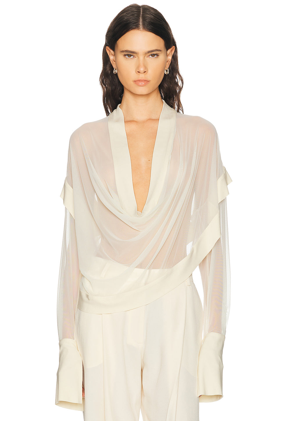 Cowl Neck Blouse
