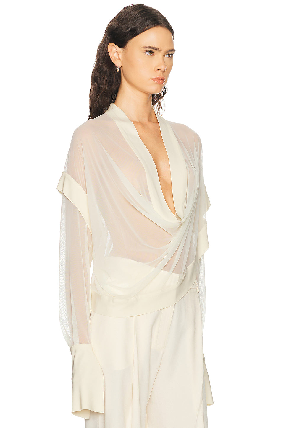 Cowl Neck Blouse