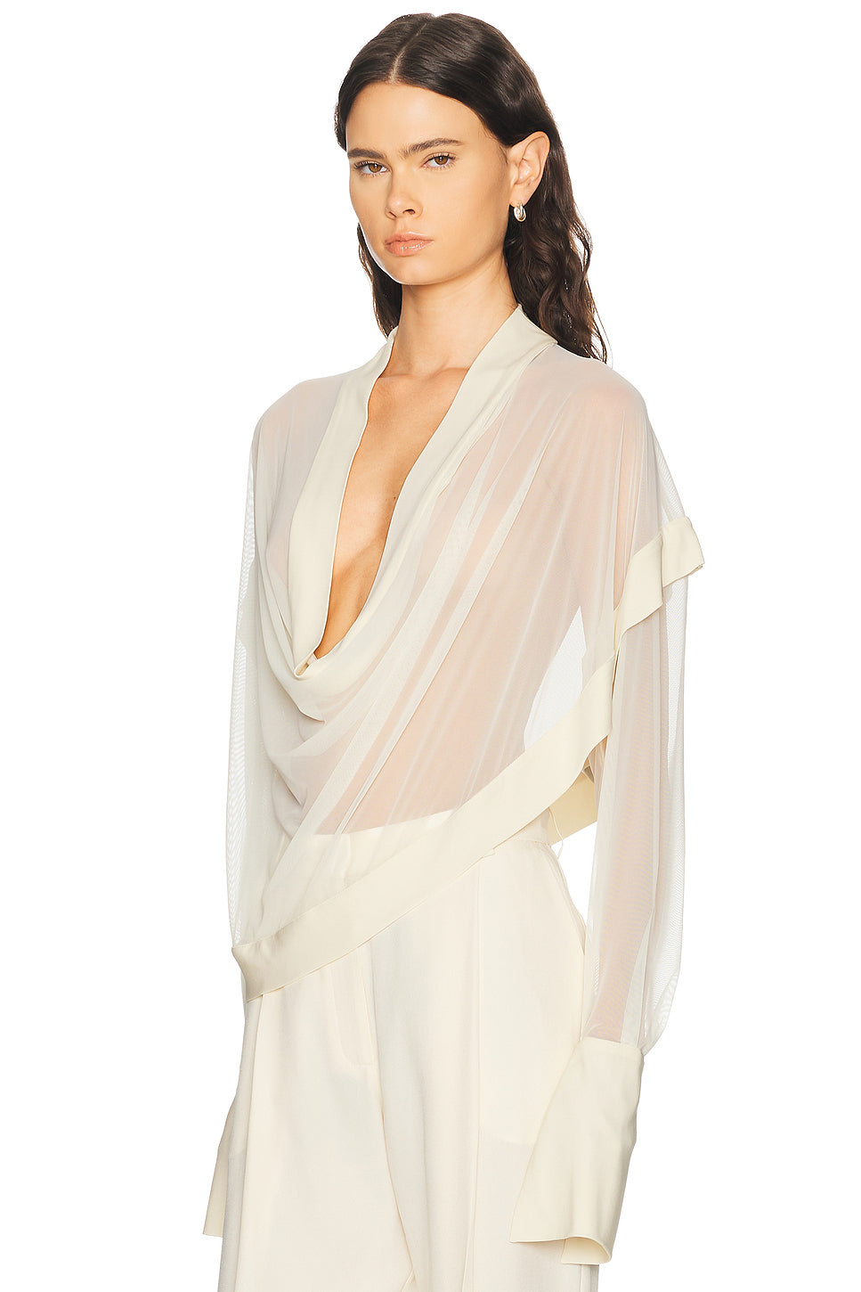Cowl Neck Blouse