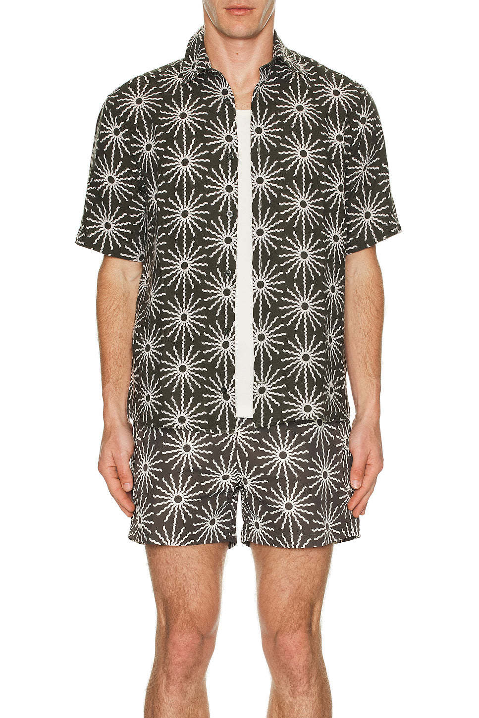 Castro Linen Copa Sol Printed Shirt