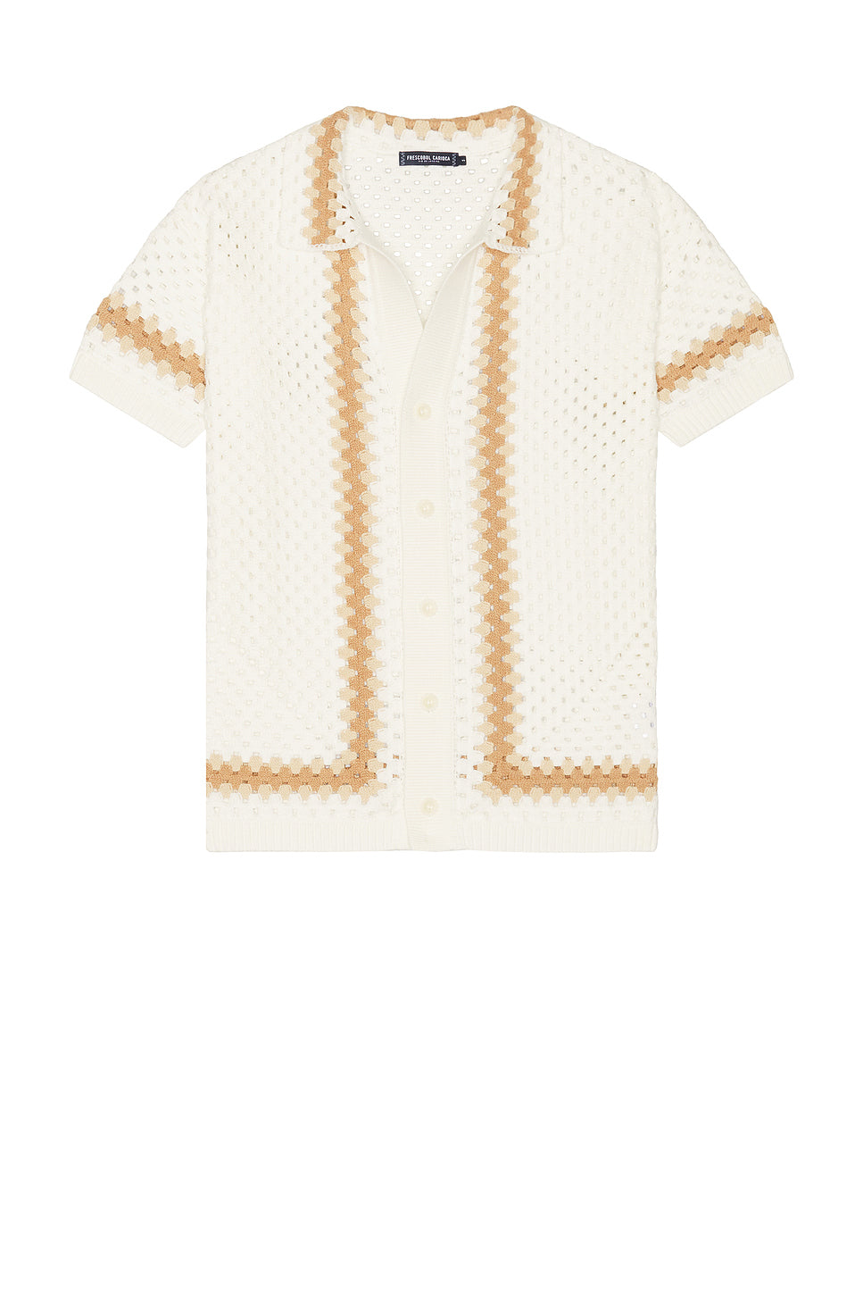 Marques Crochet Cardigan Shirt