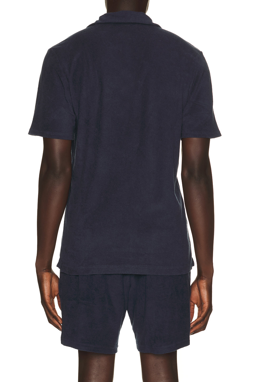 Faustino Terry Cotton Blend Polo Short Sleeve