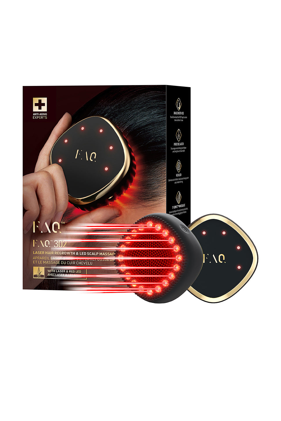 FAQ 302 Laser & LED Hair Regrowth Scalp Massager