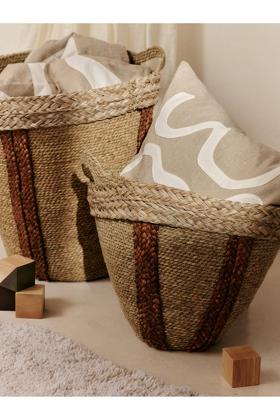 Mar Woven Baskets - Set Of 2