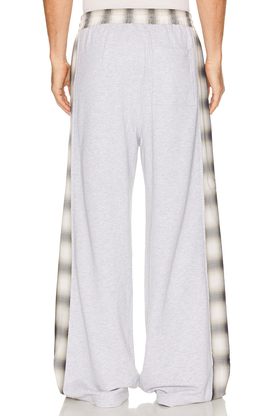 Patched Panel Jersey Trousers