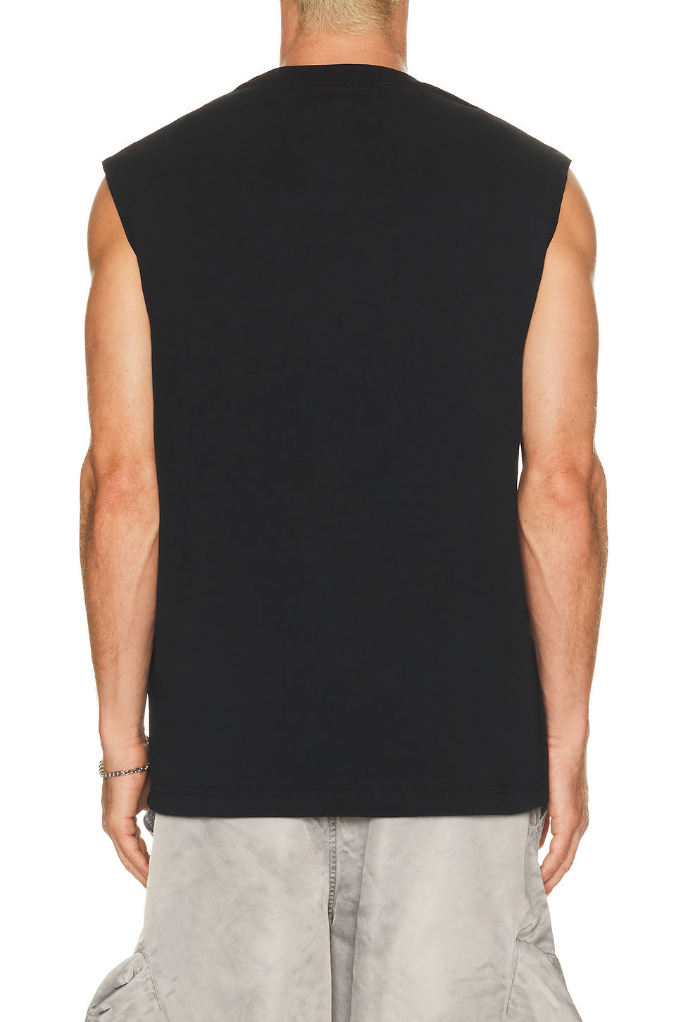 2 in 1 Black Loose Fit Tank Top