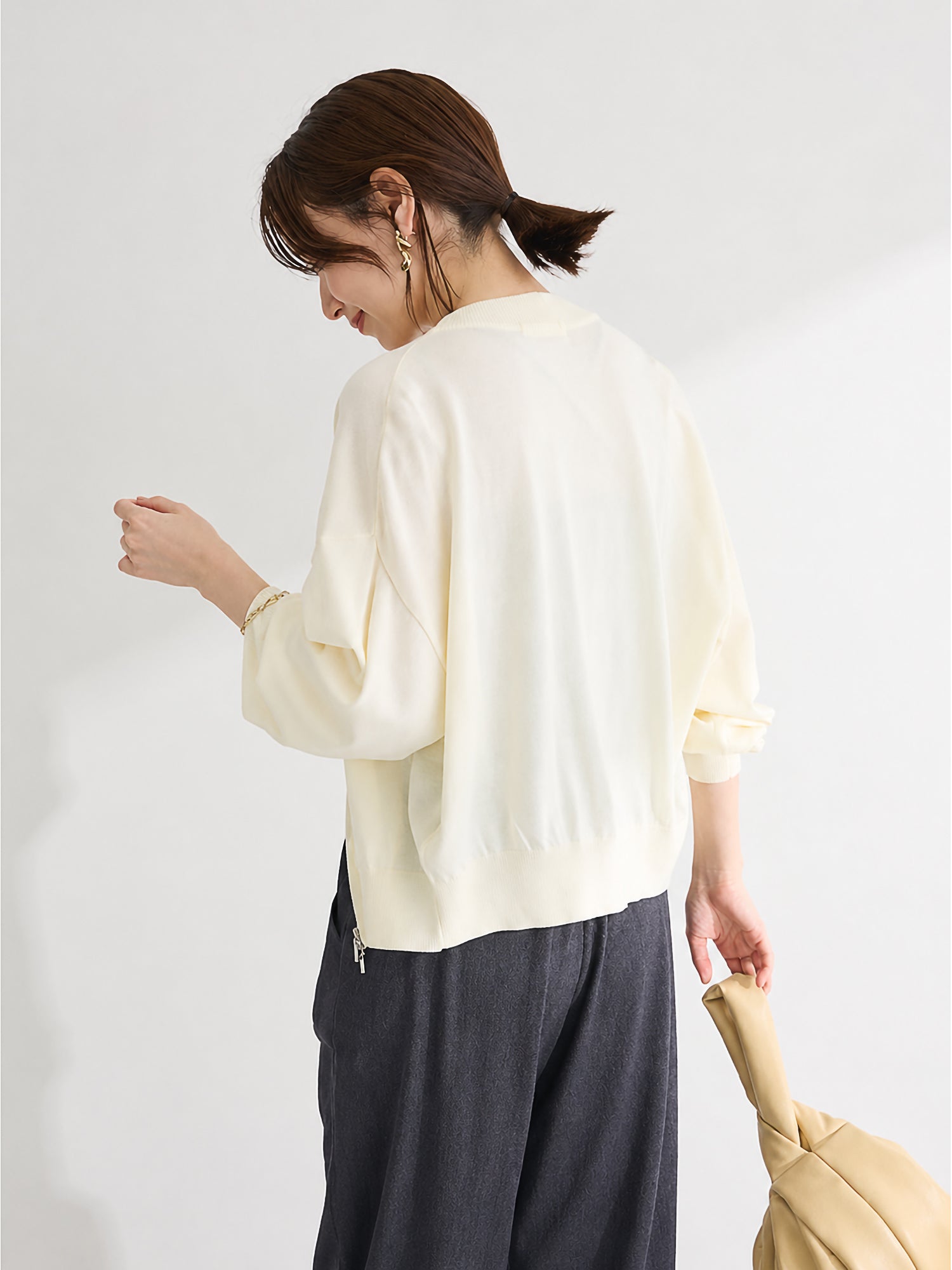 Fubuki Zip Knit Cardigan