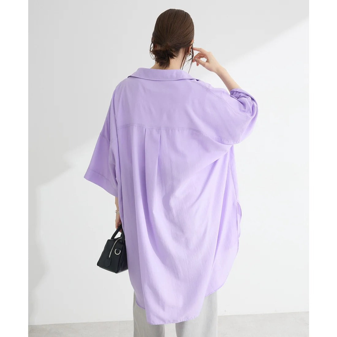 Kasumisou Midi Shirt Dress