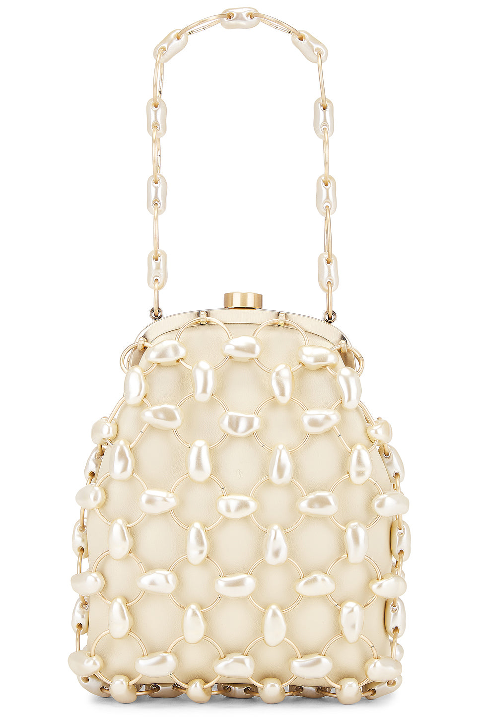 Brielle Wristlet in Tierra Pearl