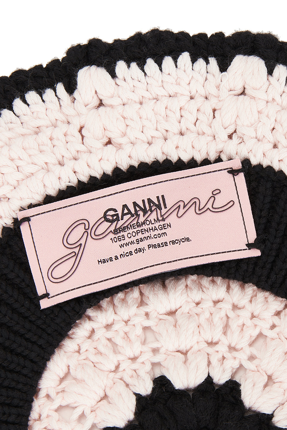 Cotton Crochet Beret
