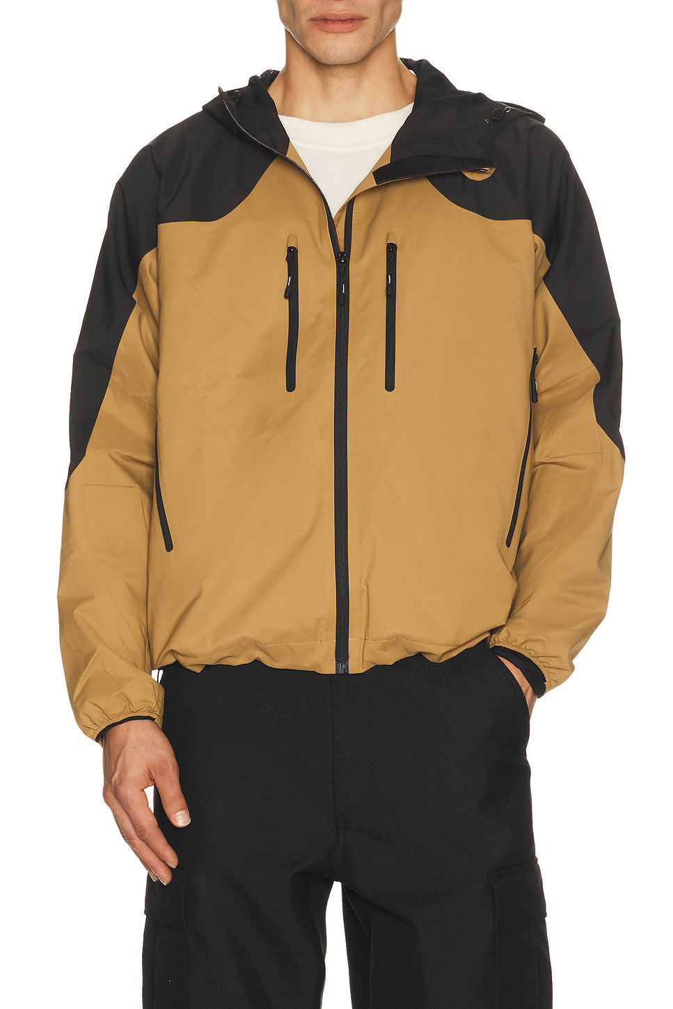 Nanotex Dwr Hooded Shell Jacket
