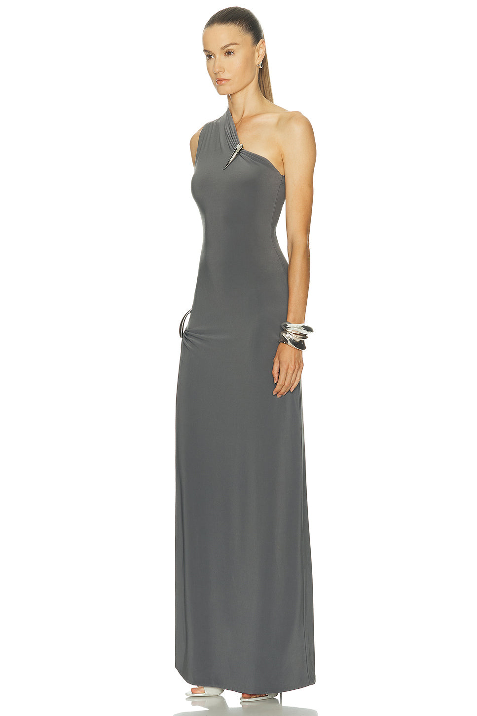 Claw One Shoulder Dress