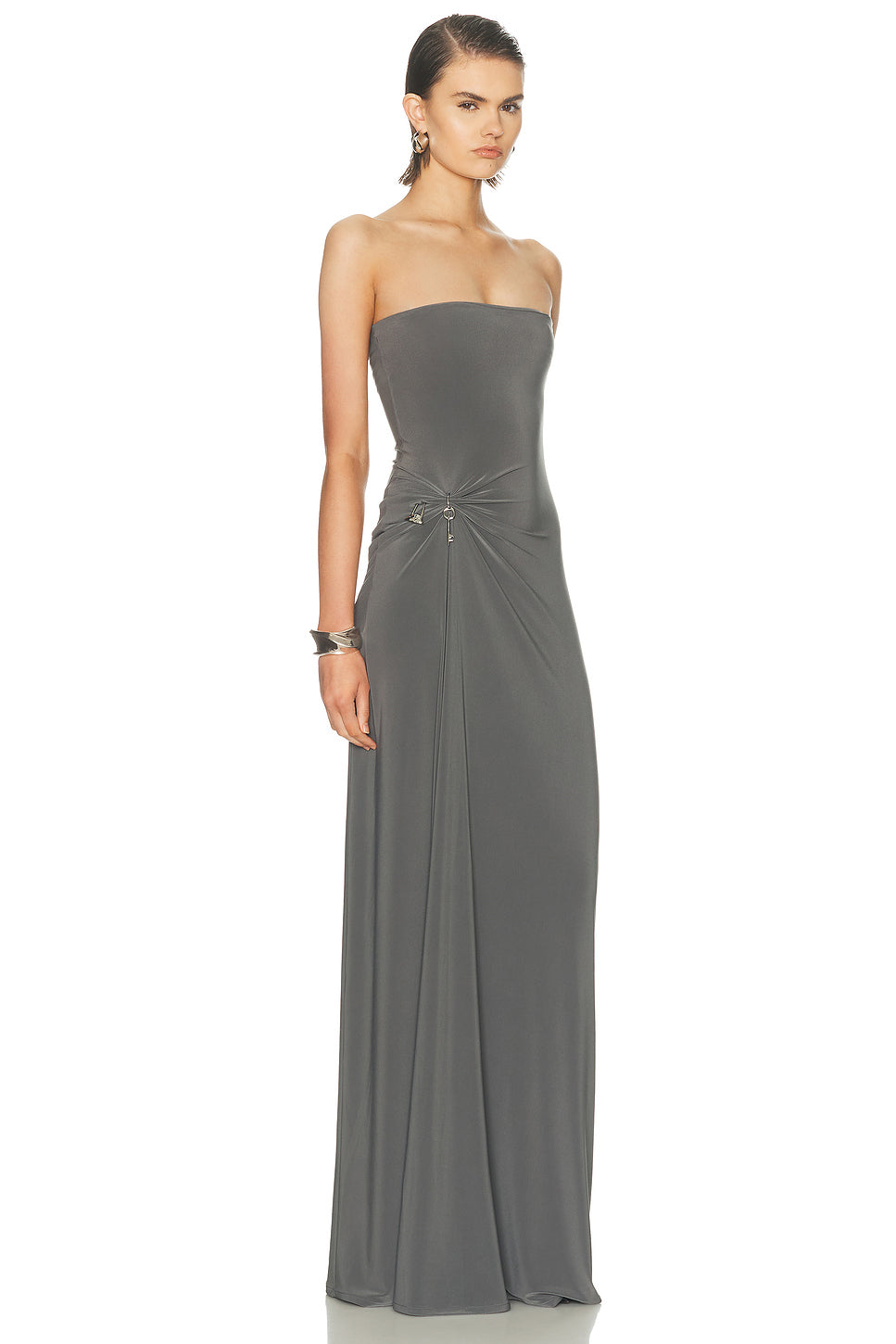 Relic Charms Strapless Maxi Dress