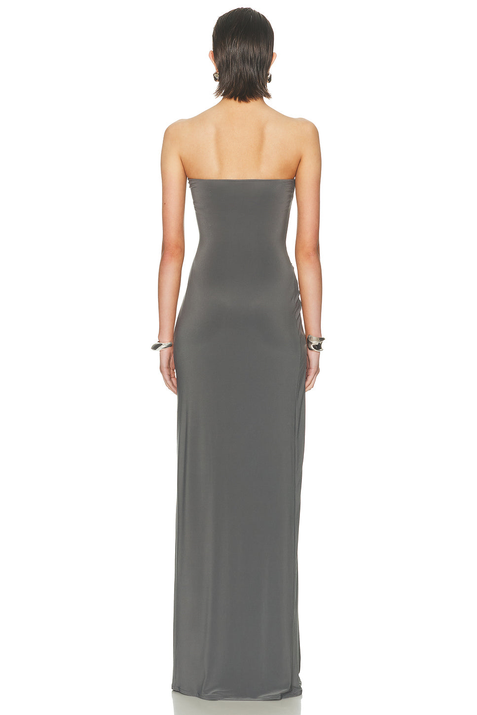 Relic Charms Strapless Maxi Dress