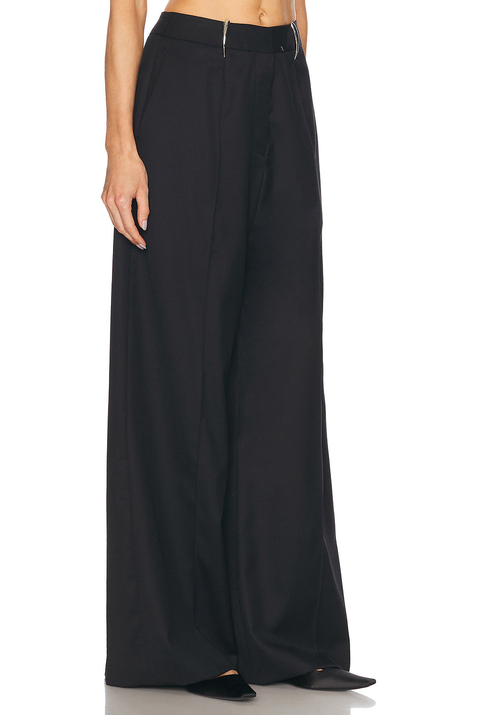 Claw Belt Loop Tailored Trousers