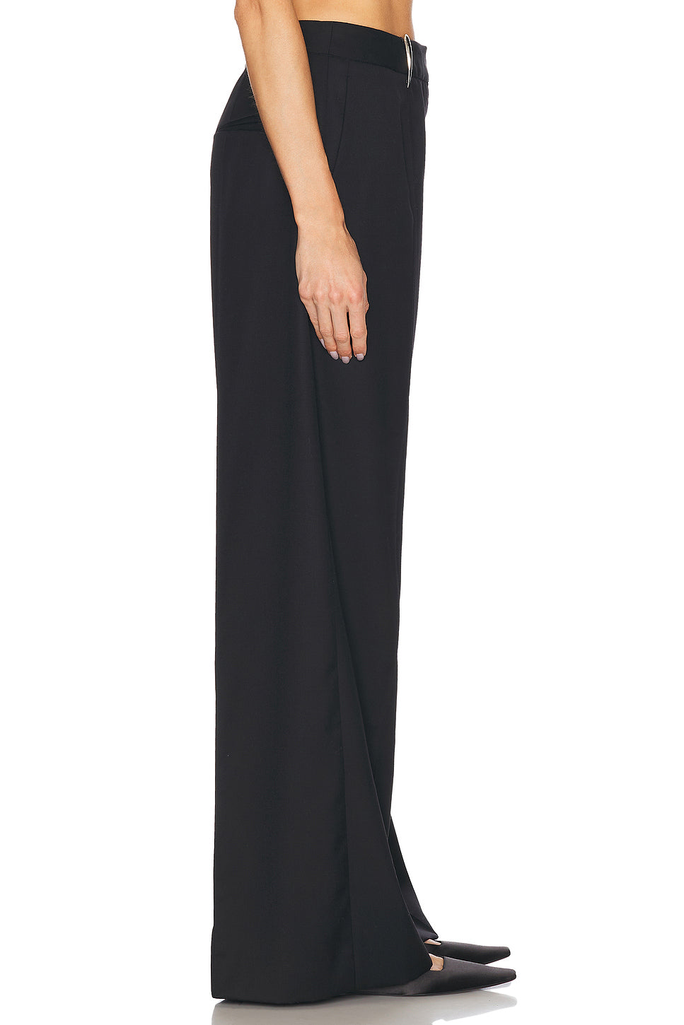 Claw Belt Loop Tailored Trousers