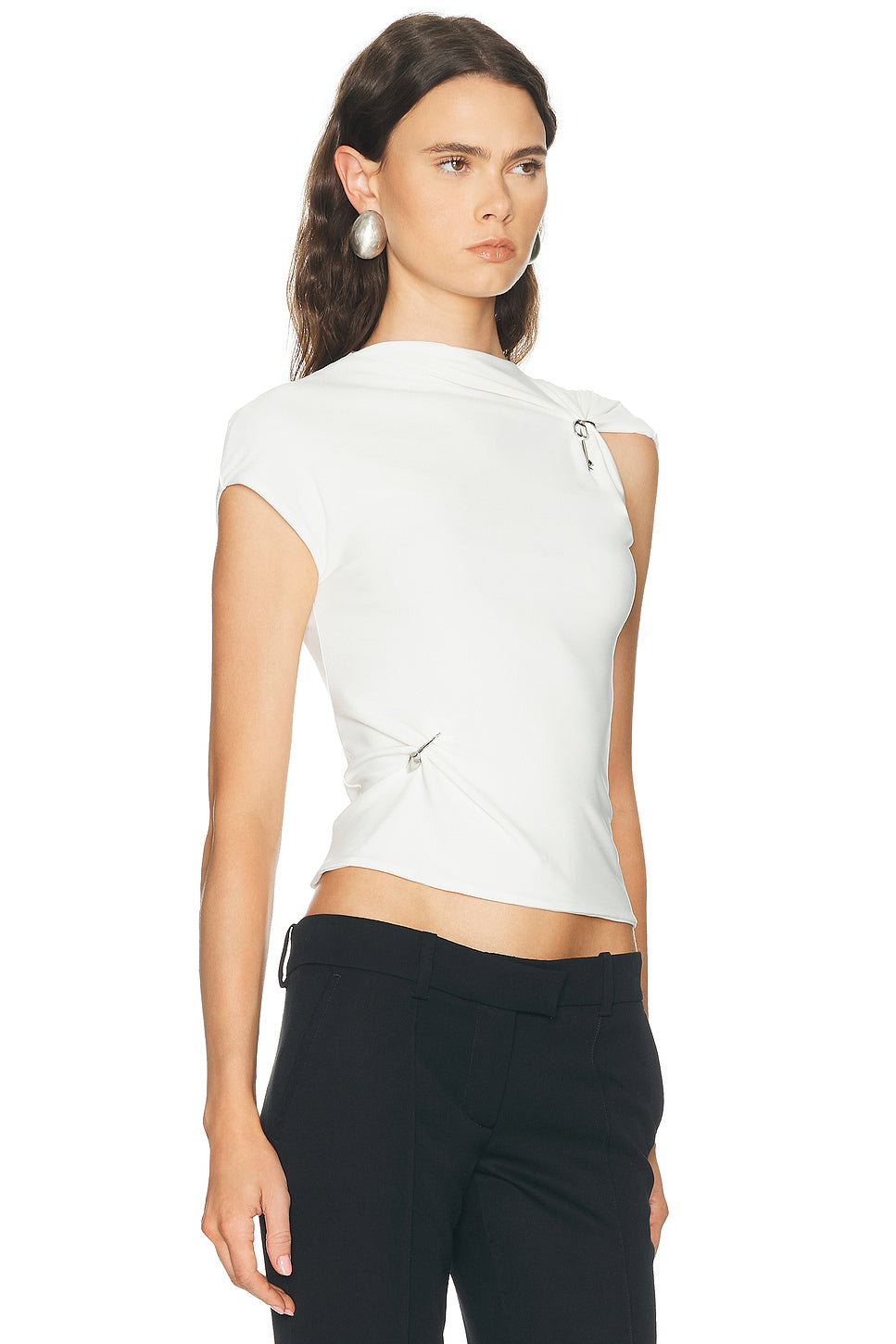 Relic Charms Mock Neck Top
