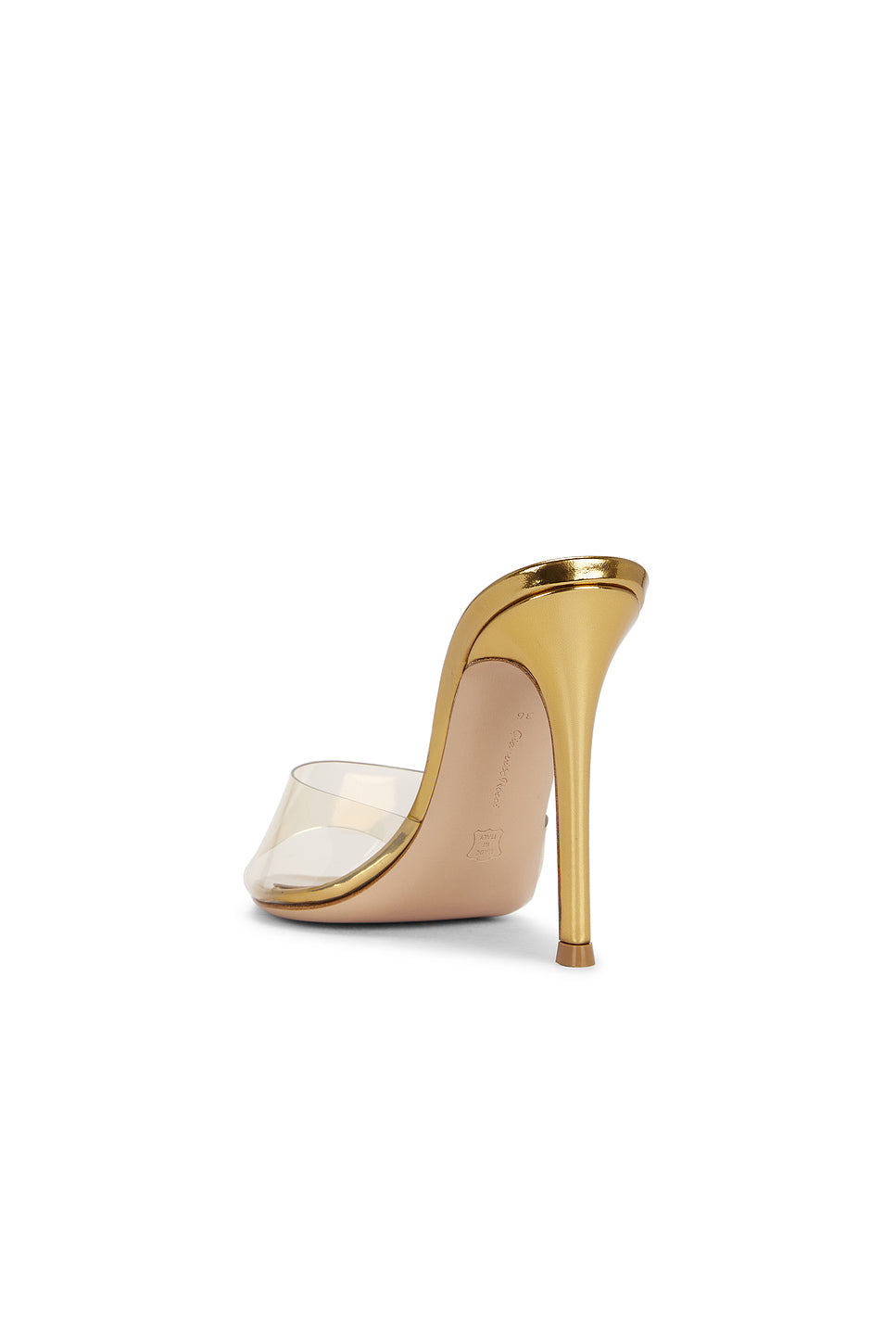 Plexi Mule Sandal