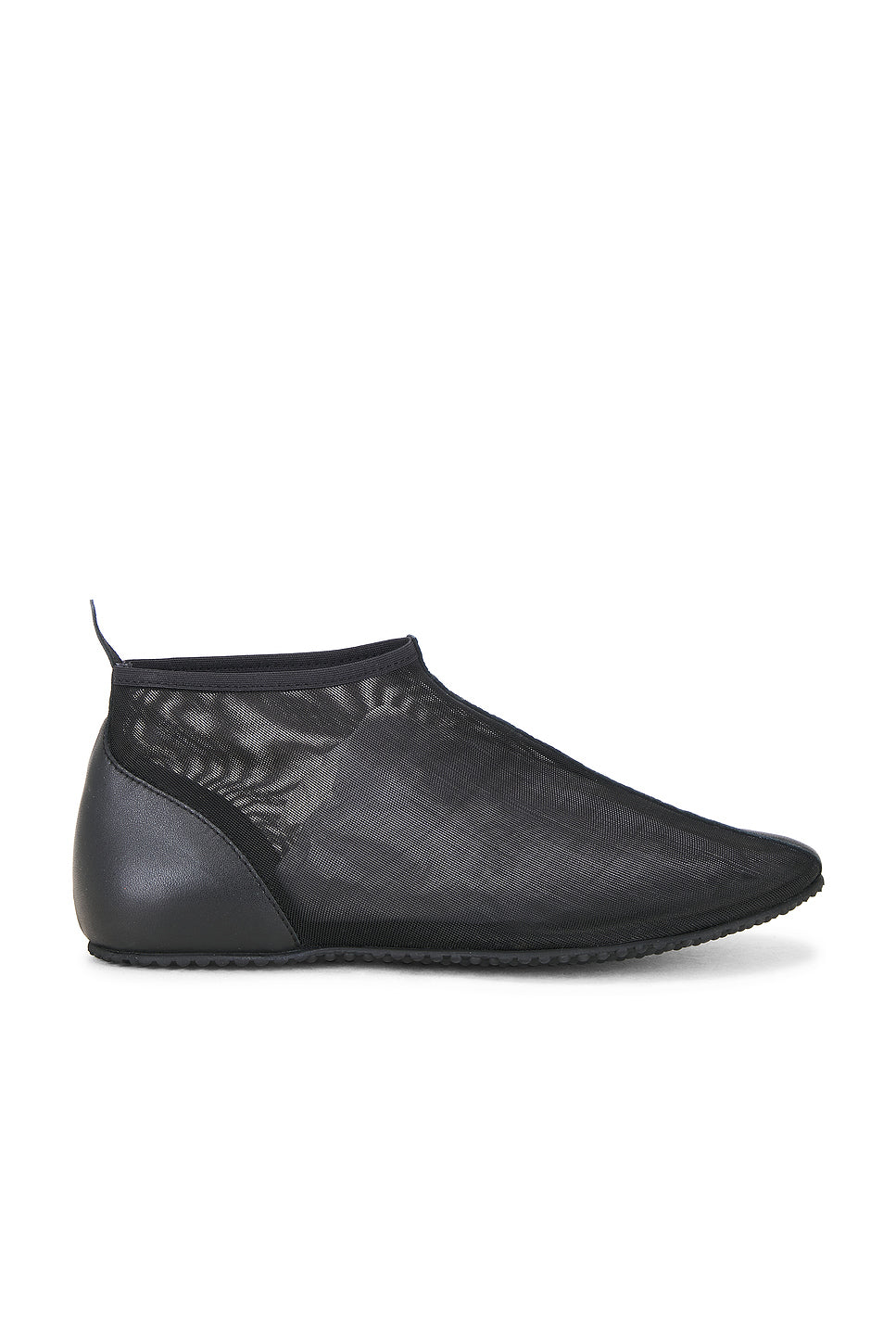 Mesh Bailarina Boot Flat