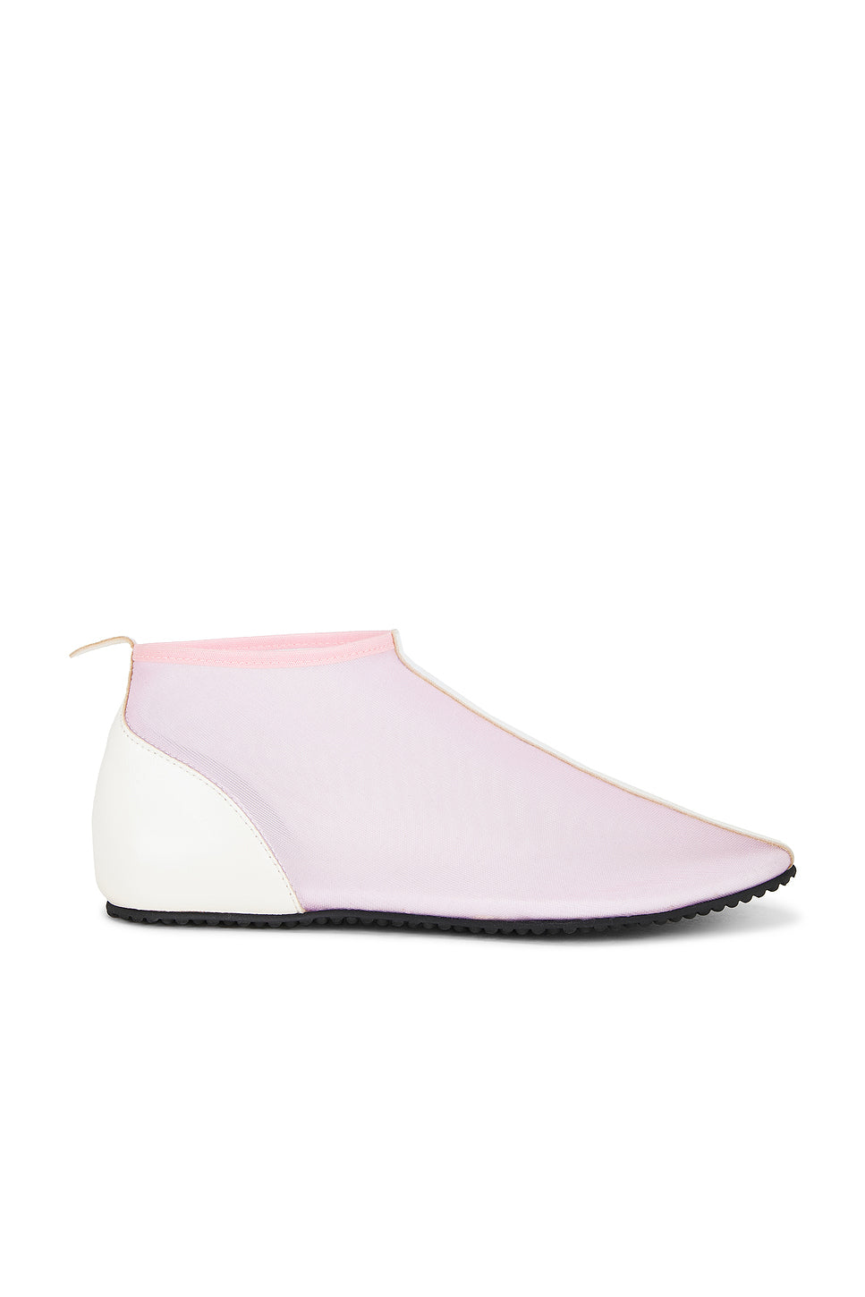 Mesh Bailarina Boot Flat