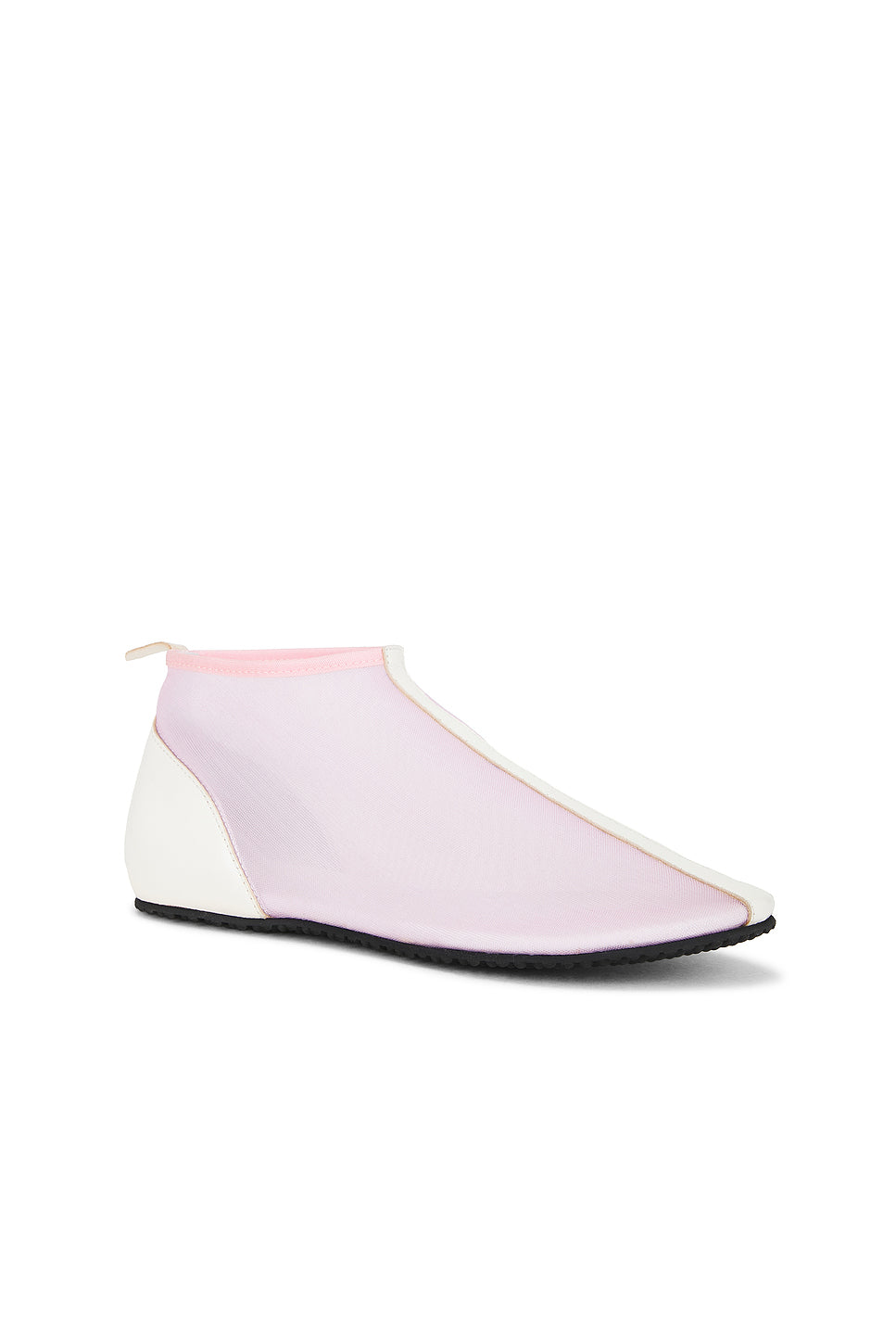 Mesh Bailarina Boot Flat