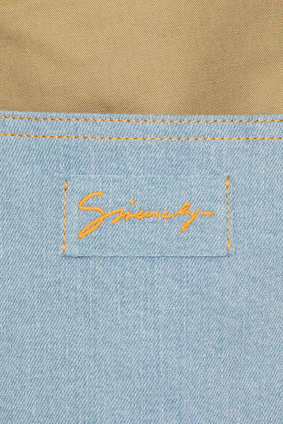 Relaxed Fit Patchwork Denim Jeans in Multicolor