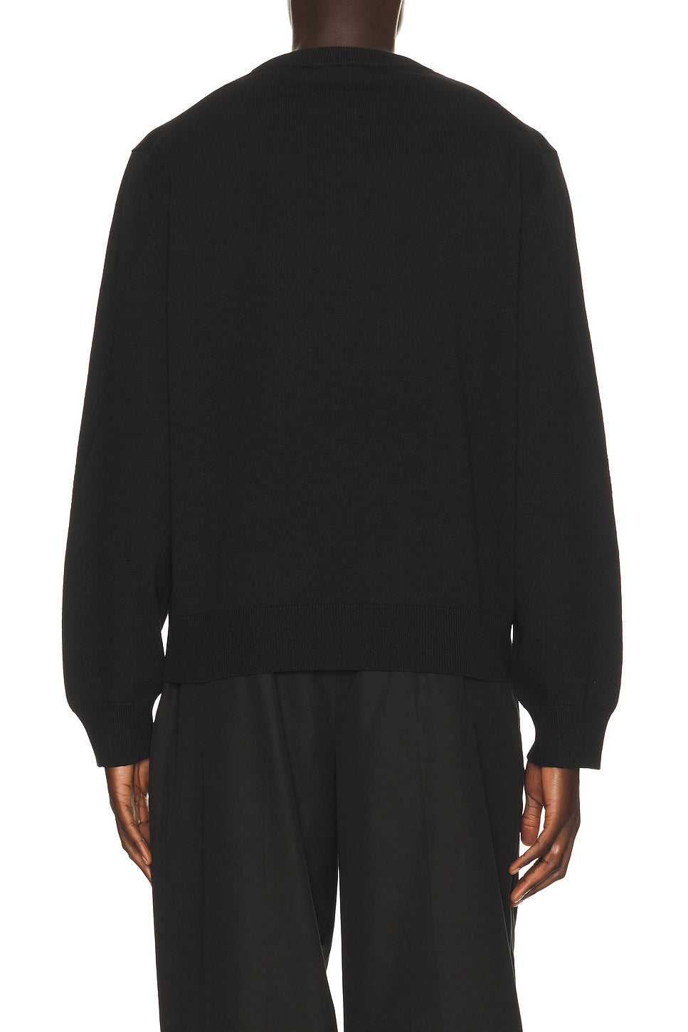 Couture Seam Crewneck Sweater