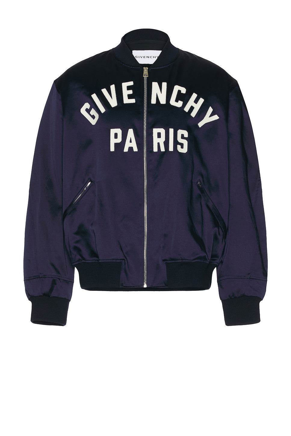 Satin Bomber Jacket