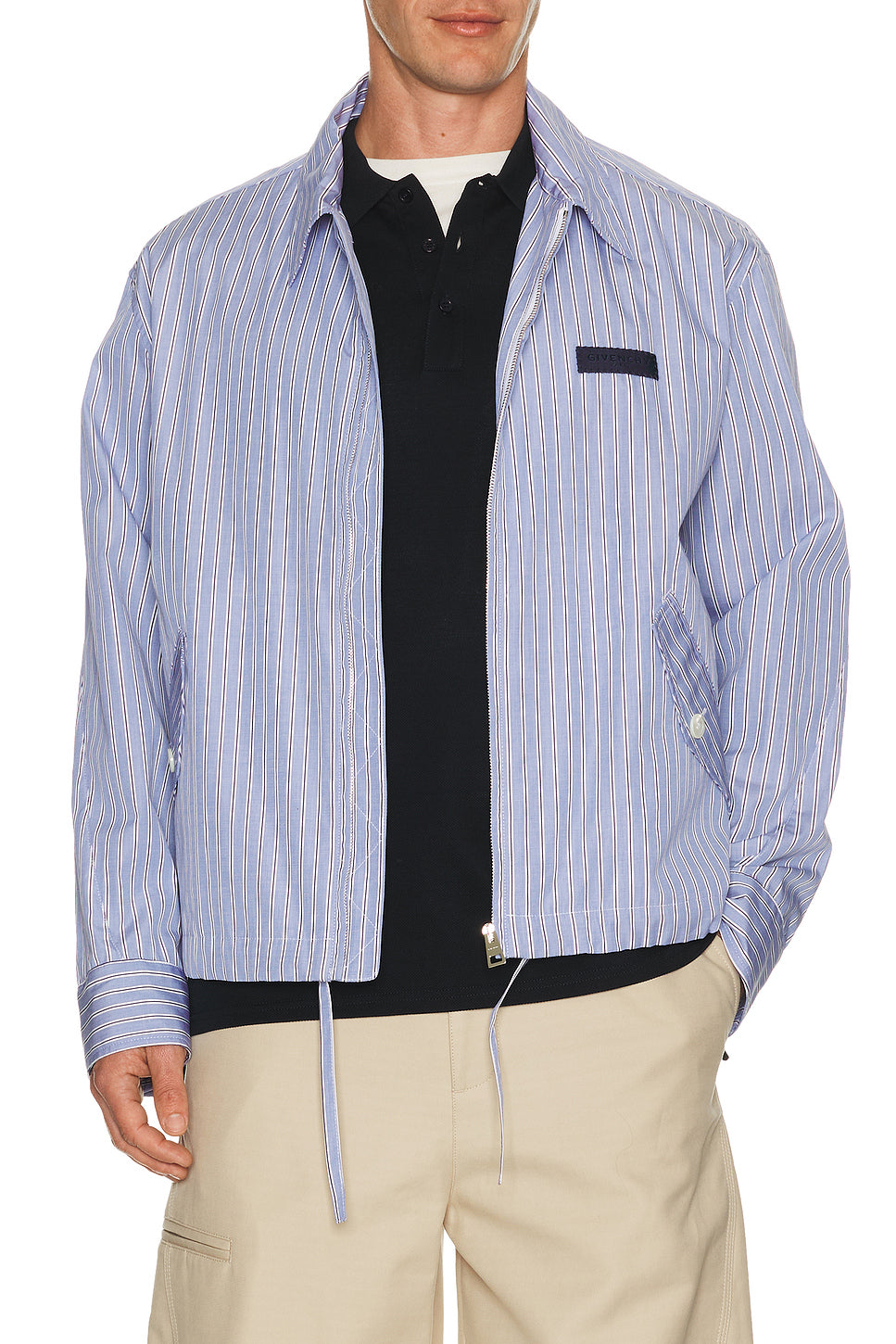 Couture Seam Zipped Blouson