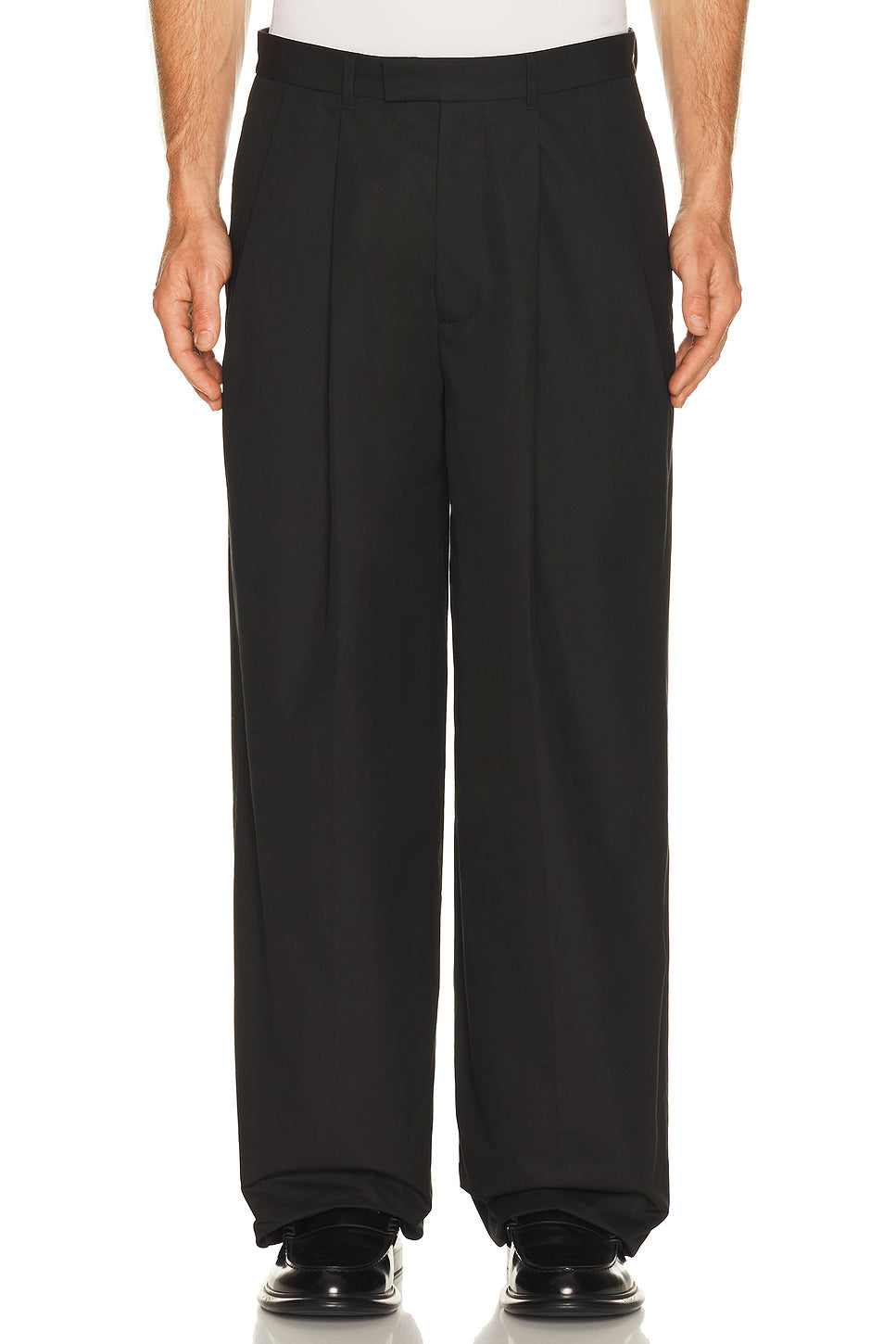 Double Pleat Trousers 26.5cm