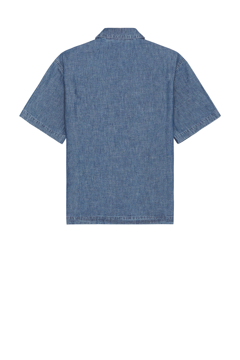 Short Sleeve Chambray Shirt