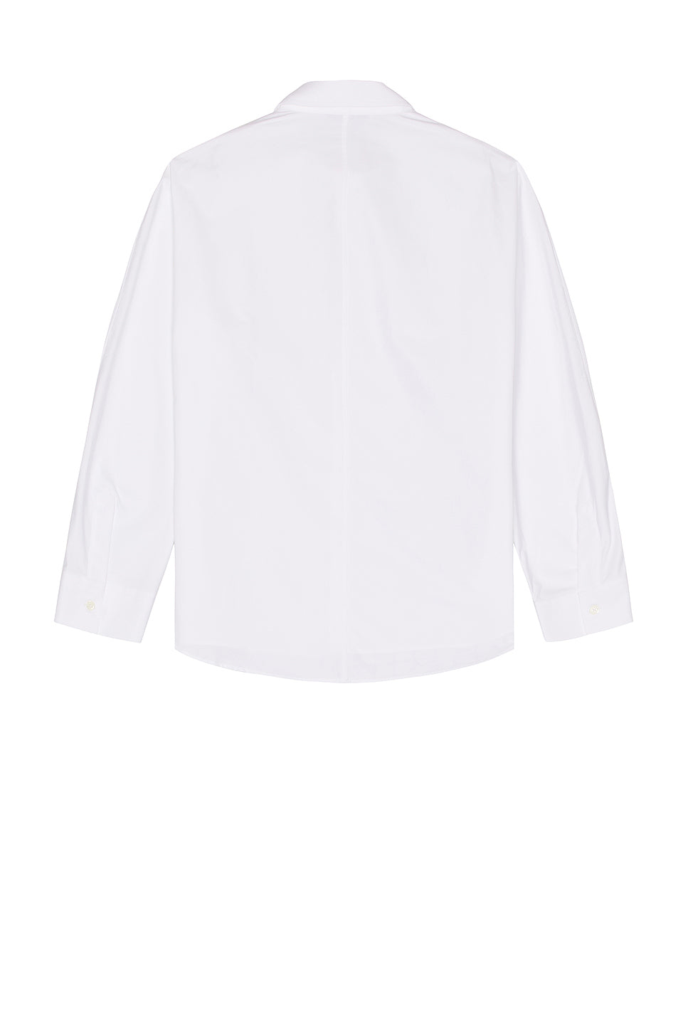 Twisted Sleeve Overshirt